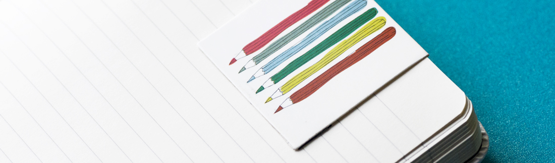 Zakładki do książek notesów BUJO