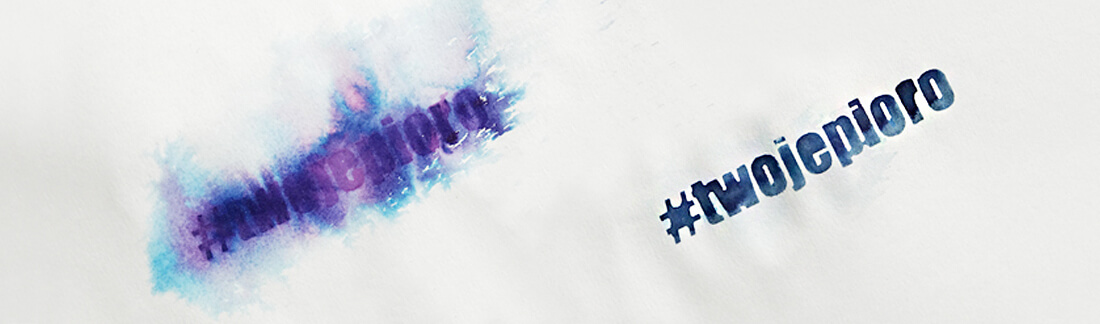 Wodoodporność atramentów