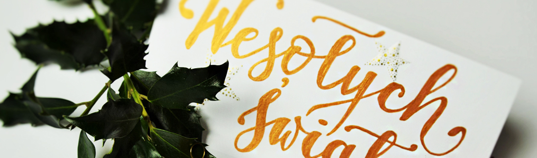 Warsztaty kaligraficzne - kartki świąteczne